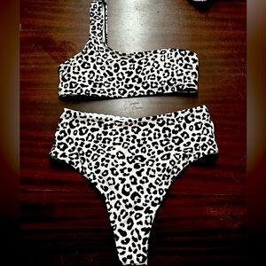 Cheetah print bikini